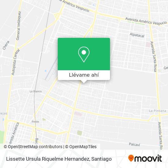 Mapa de Lissette Ursula Riquelme Hernandez