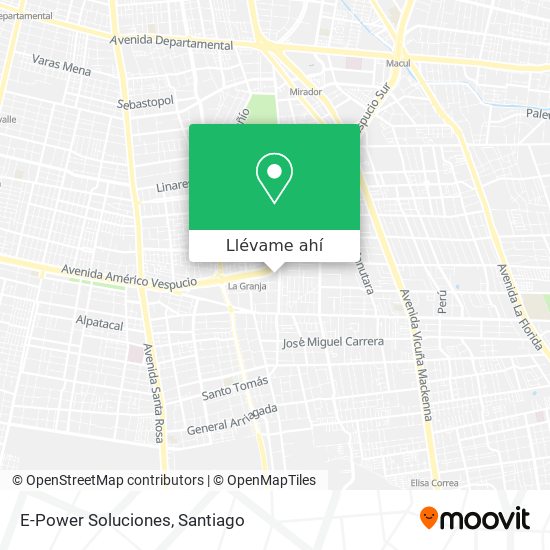 Mapa de E-Power Soluciones