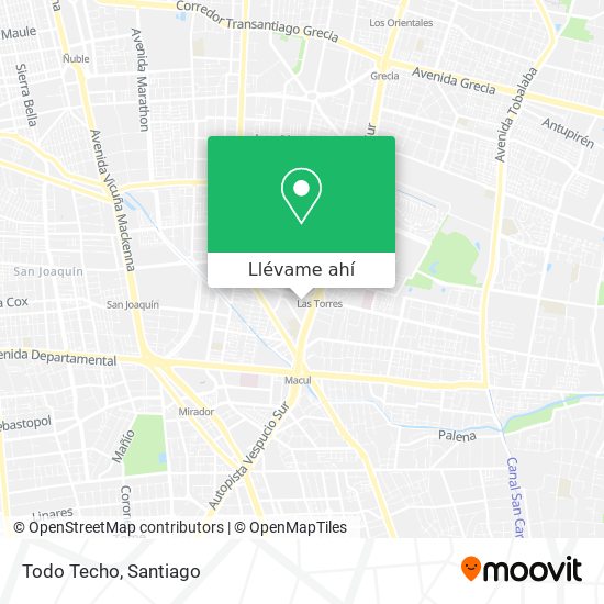 Mapa de Todo Techo