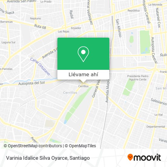 Mapa de Varinia Idalice Silva Oyarce