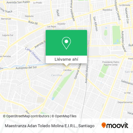 Mapa de Maestranza Adan Toledo Molina E.I.R.L.