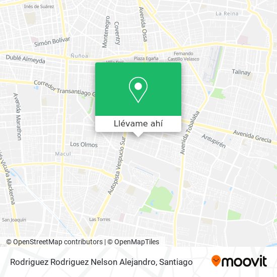 Mapa de Rodriguez Rodriguez Nelson Alejandro