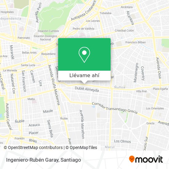 Mapa de Ingeniero-Rubén Garay