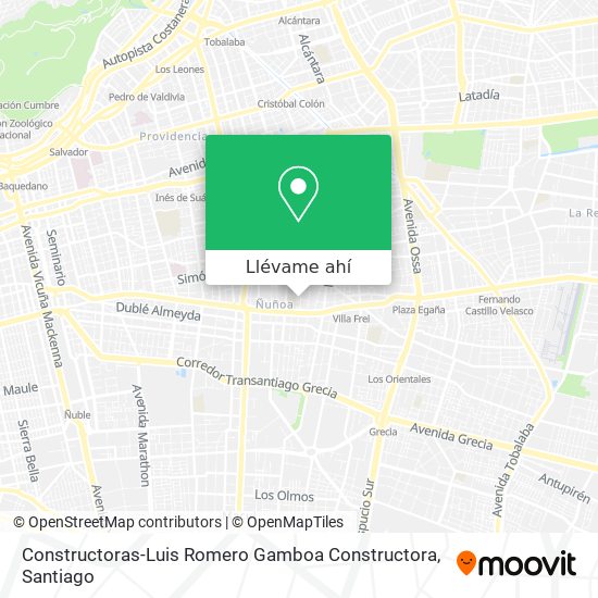Mapa de Constructoras-Luis Romero Gamboa Constructora