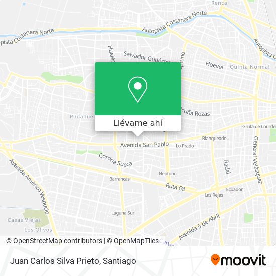 Mapa de Juan Carlos Silva Prieto
