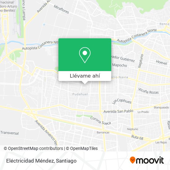 Mapa de Eléctricidad Méndez