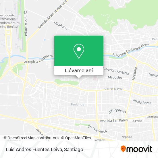 Mapa de Luis Andres Fuentes Leiva