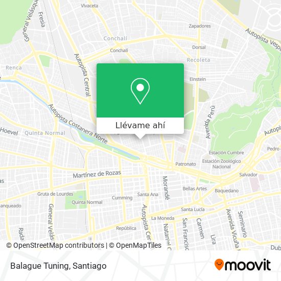 Mapa de Balague Tuning