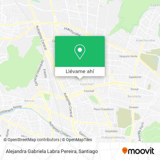 Mapa de Alejandra Gabriela Labra Pereira