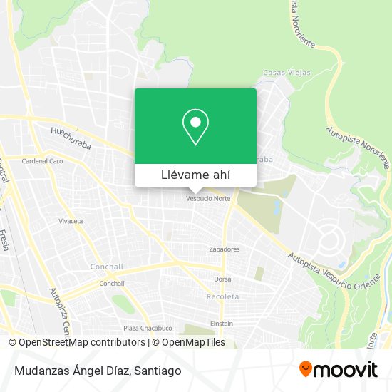 Mapa de Mudanzas Ángel Díaz