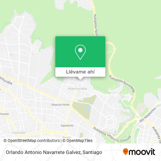 Mapa de Orlando Antonio Navarrete Galvez