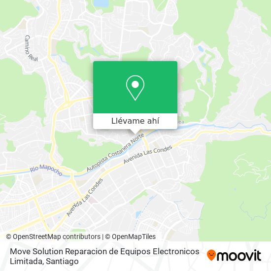 Mapa de Move Solution Reparacion de Equipos Electronicos Limitada