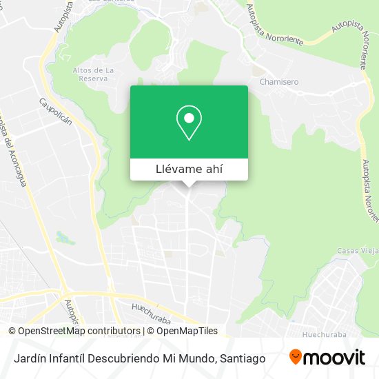 Mapa de Jardín Infantíl Descubriendo Mi Mundo