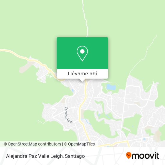 Mapa de Alejandra Paz Valle Leigh