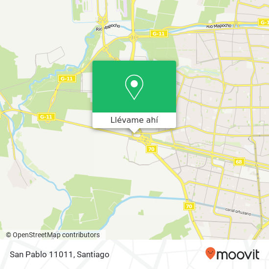 Mapa de San Pablo 11011