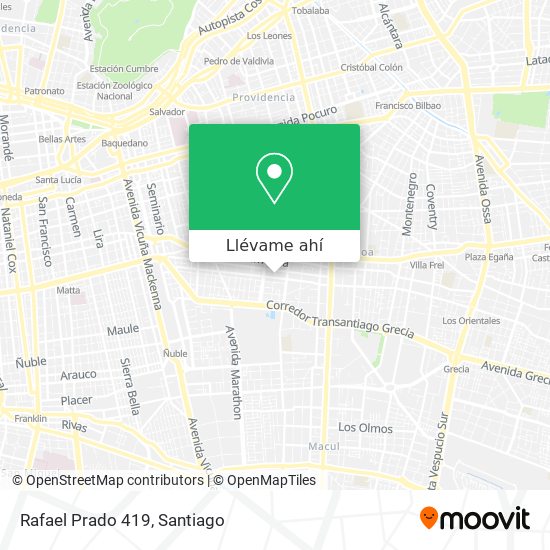 Mapa de Rafael Prado 419
