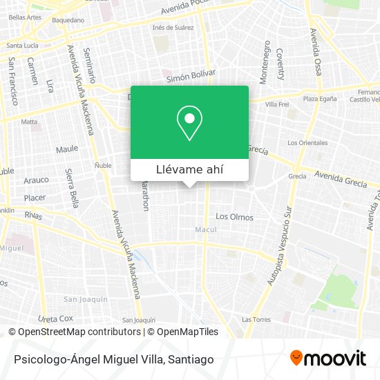 Mapa de Psicologo-Ángel Miguel Villa