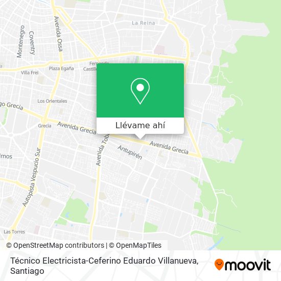 Mapa de Técnico Electricista-Ceferino Eduardo Villanueva