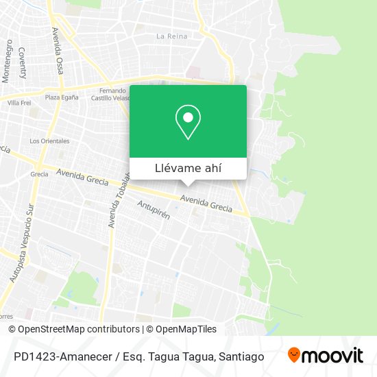 Mapa de PD1423-Amanecer / Esq. Tagua Tagua