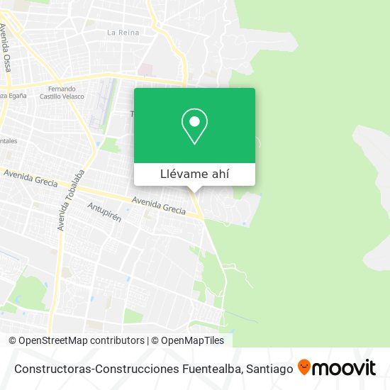 Mapa de Constructoras-Construcciones Fuentealba