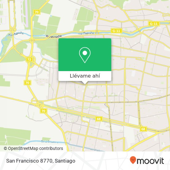 Mapa de San Francisco 8770
