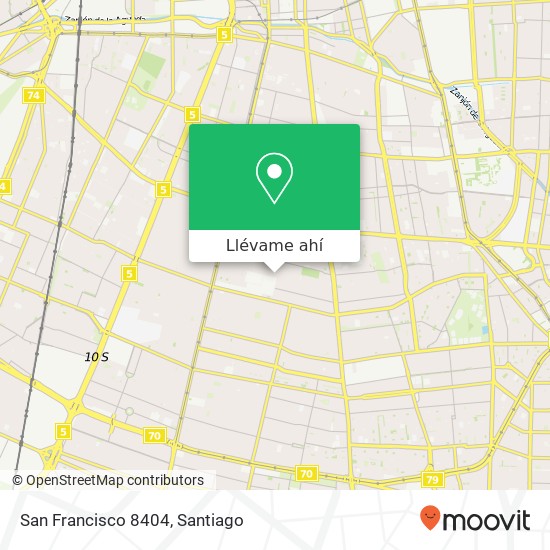 Mapa de San Francisco 8404
