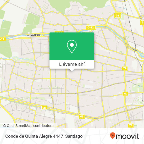 Mapa de Conde de Quinta Alegre 4447