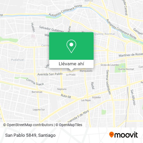Mapa de San Pablo 5849