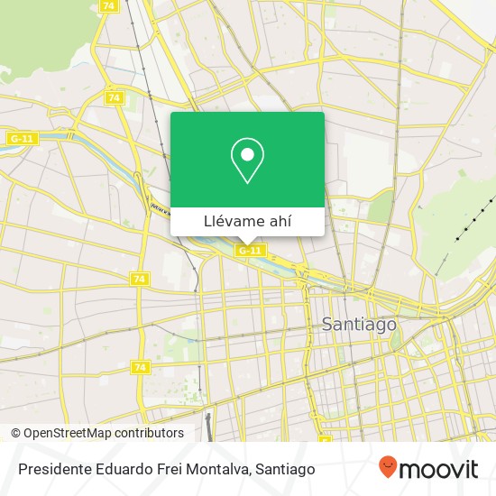 Mapa de Presidente Eduardo Frei Montalva