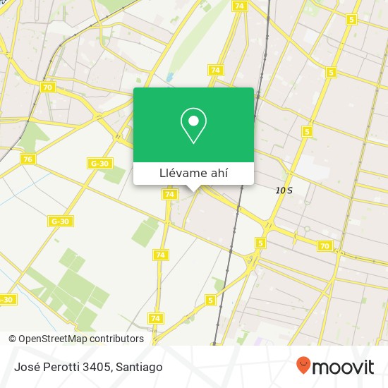 Mapa de José Perotti 3405