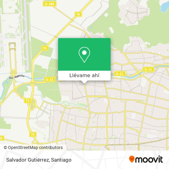 Mapa de Salvador Gutiérrez