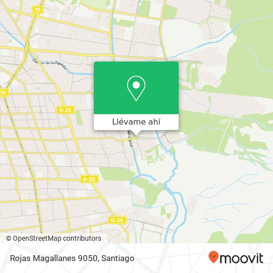 Mapa de Rojas Magallanes 9050