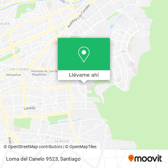 Mapa de Loma del Canelo 9523