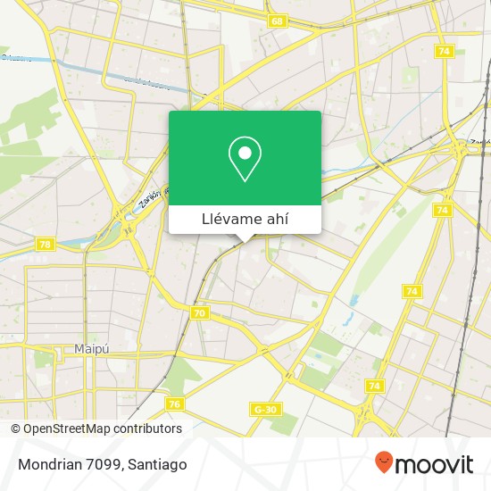 Mapa de Mondrian 7099
