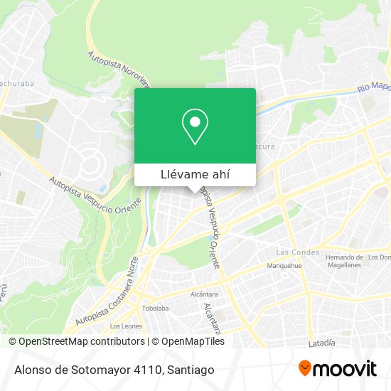Mapa de Alonso de Sotomayor 4110