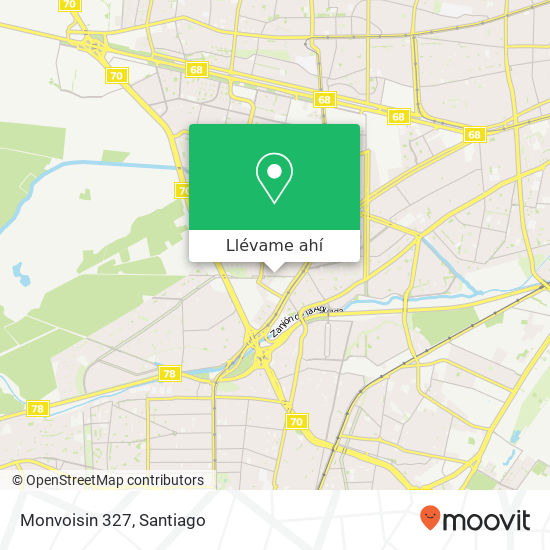 Mapa de Monvoisin 327