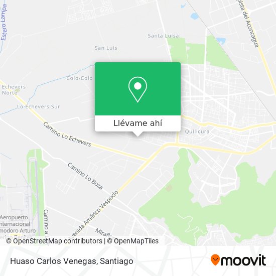 Mapa de Huaso Carlos Venegas
