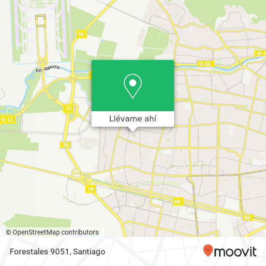 Mapa de Forestales 9051