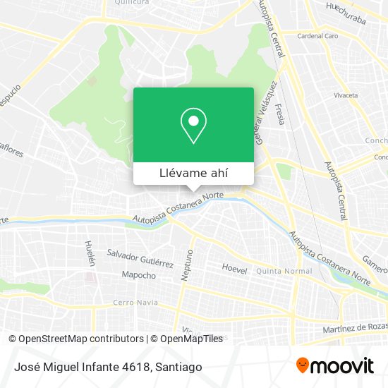 Mapa de José Miguel Infante 4618