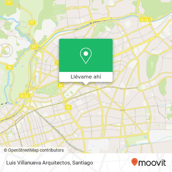 Mapa de Luis Villanueva Arquitectos