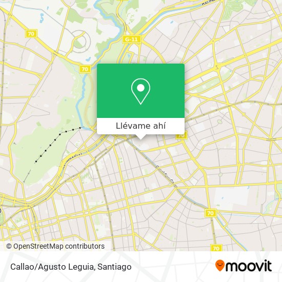 Mapa de Callao/Agusto Leguia