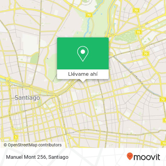 Mapa de Manuel Mont 256