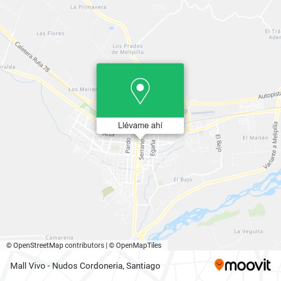Mapa de Mall Vivo - Nudos Cordoneria