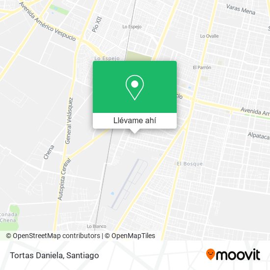 Mapa de Tortas Daniela