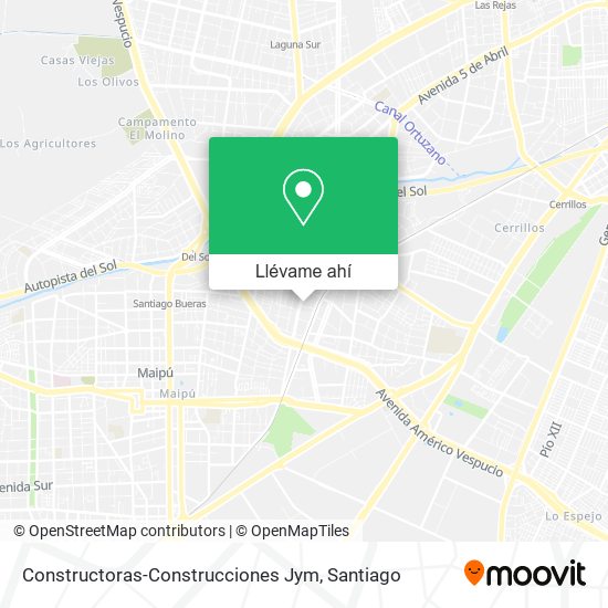 Mapa de Constructoras-Construcciones Jym