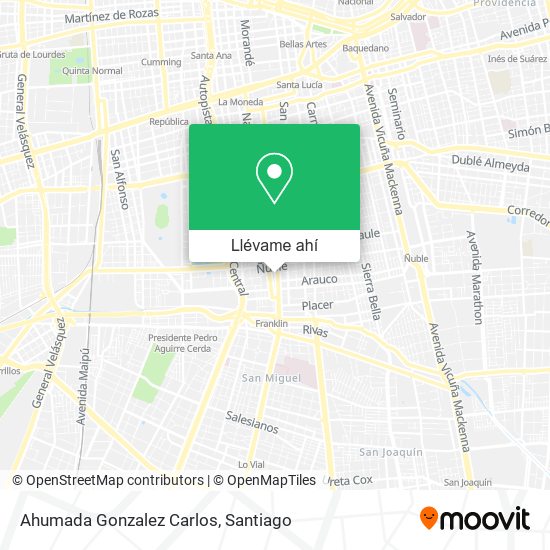 Mapa de Ahumada Gonzalez Carlos