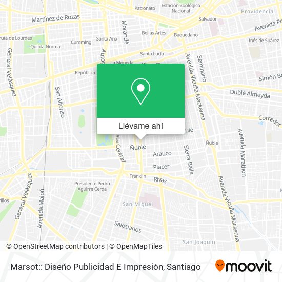 Mapa de Marsot:: Diseño Publicidad E Impresión