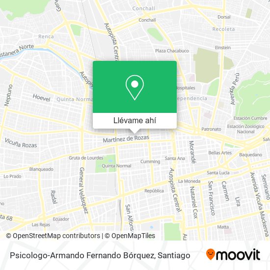 Mapa de Psicologo-Armando Fernando Bórquez