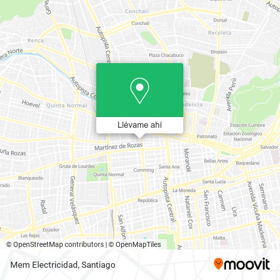 Mapa de Mem Electricidad