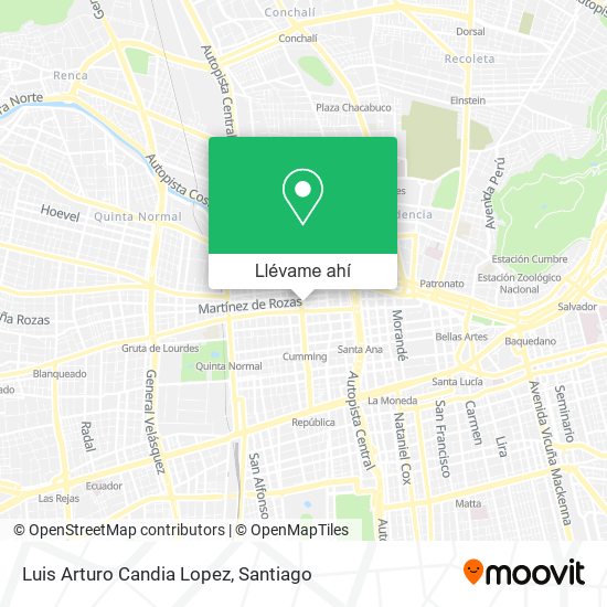 Mapa de Luis Arturo Candia Lopez